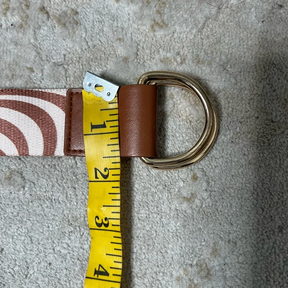 Target‎ Brown and Cream Swirl Belt